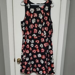 Elle Floral 'A' Line Dress